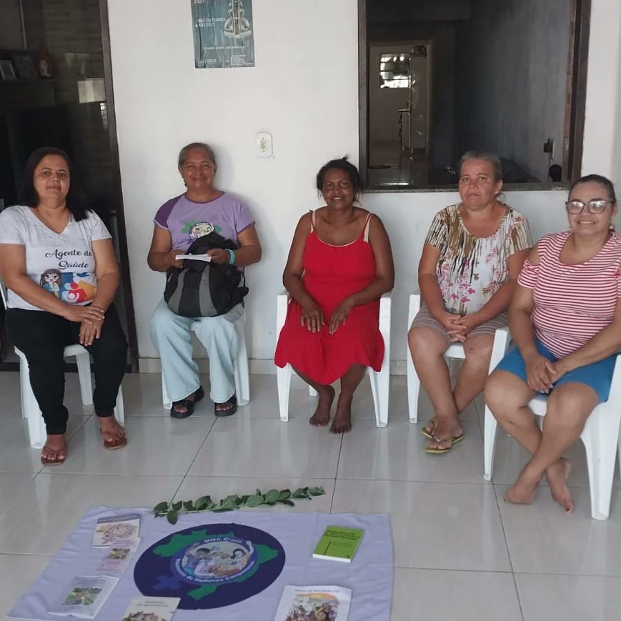 👒No dia 23/08, nossas companheiras de Sergipe realizaram uma reunião no Município de Serrão/Ilha das Flores com as mulheres contempladas no Projeto dos Quintais Produtivos.🪻

#MMC40anos
#QuintaisProdutivos
