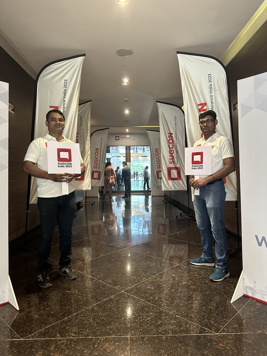Kicking off day 2 of #SUGCON India! The Sitecore community is buzzing with energy and passion! Join us for inspiring talks, networking, and more!