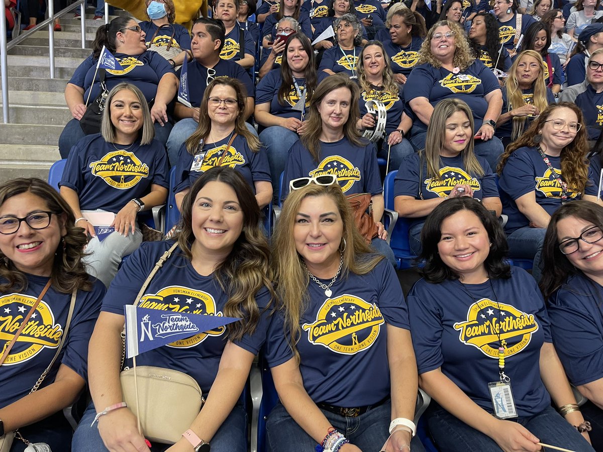 We had a great time at convocation! Our Eagle teachers and staff are ready for the new year! #TeamHowsman @NISD #TeamNorthside