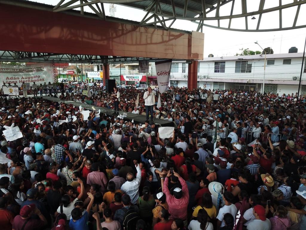 Concluyendo de manera espectacular nuestras asambleas informativas. Festejando con la comunidad de #cunduacan en nuestro adorado #Tabasco. Siempre respaldando a uno de los líderes de la 4ta transformación, el Licenciado <a href="/adan_augusto/">Adán Augusto López H</a>
¡Adelante, Tabasco!.