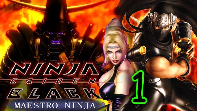 YA ESTAMOS EN STREAM!!! Ninja Gaiden Black en MAESTRO NINJA por Marco Hayabusa [Parte 1] AQUI: https://t