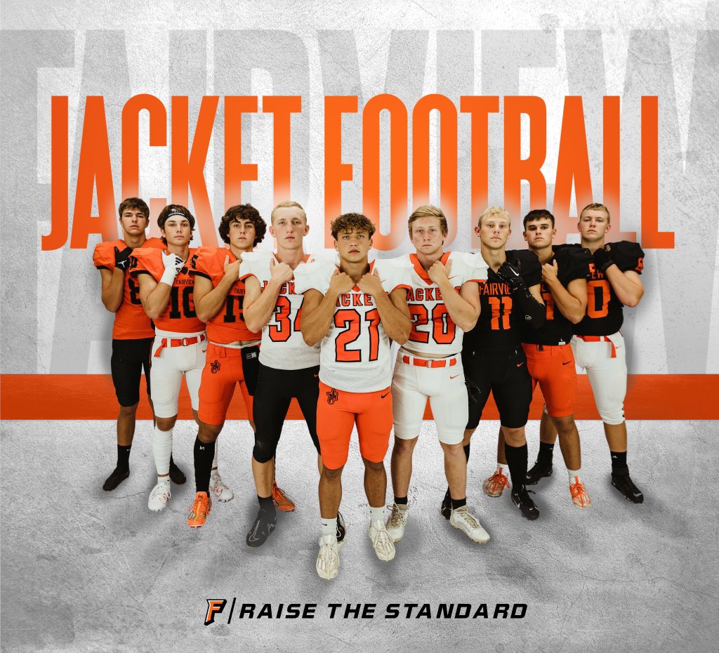 SZN23🫡cleared for takeoff #jacketfootball #raisethestandard 

📍Fairview at Hobart 7:30pm