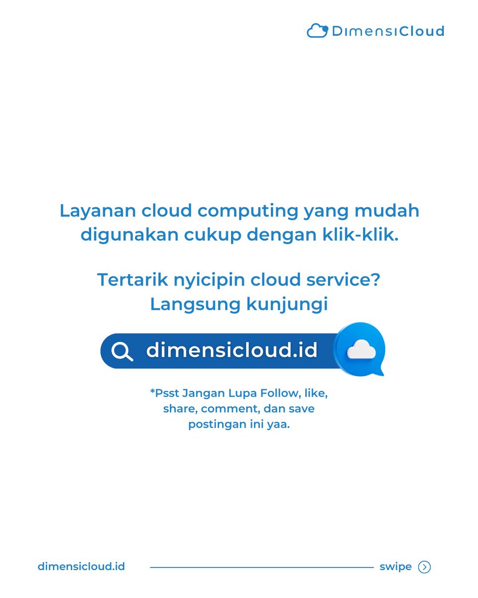 Cloud Engineer di sini nggak bisa ngendaliin hujan yagesya. 😅

Butuh cloud service dengan infrastruktur dan layanan yang top notch? atau tertarik cloud service bisa buat apa aja?

Langsung gaskan ke dimenscloud.id
Min Dim tunggu yaa

#dimensicloud #cloudengineer