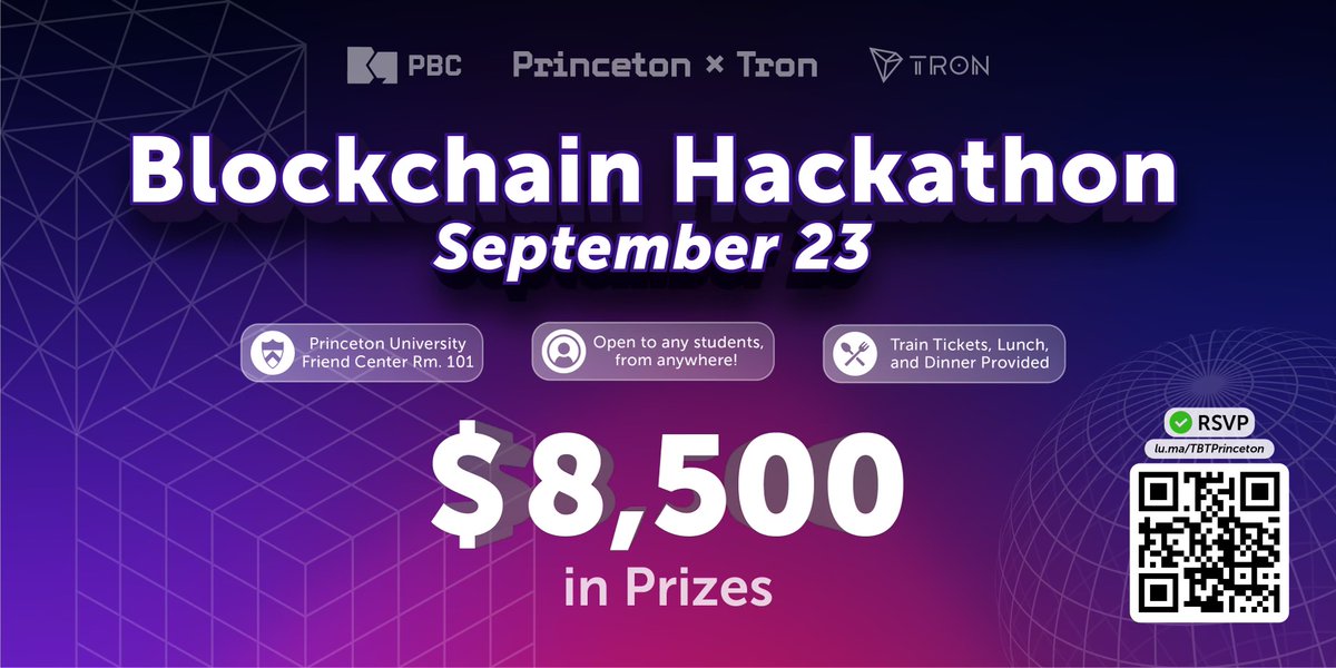 Princeton Blockchain Club tweet media