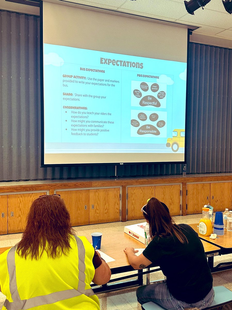 Today, we welcomed our bus drivers to engage in conversations around PBIS expectations.  We shared ideas, received feedback and discussed our monthly Wildcat traits.  Together we can ensure our students are growing, learning and celebrated! #SESinspires