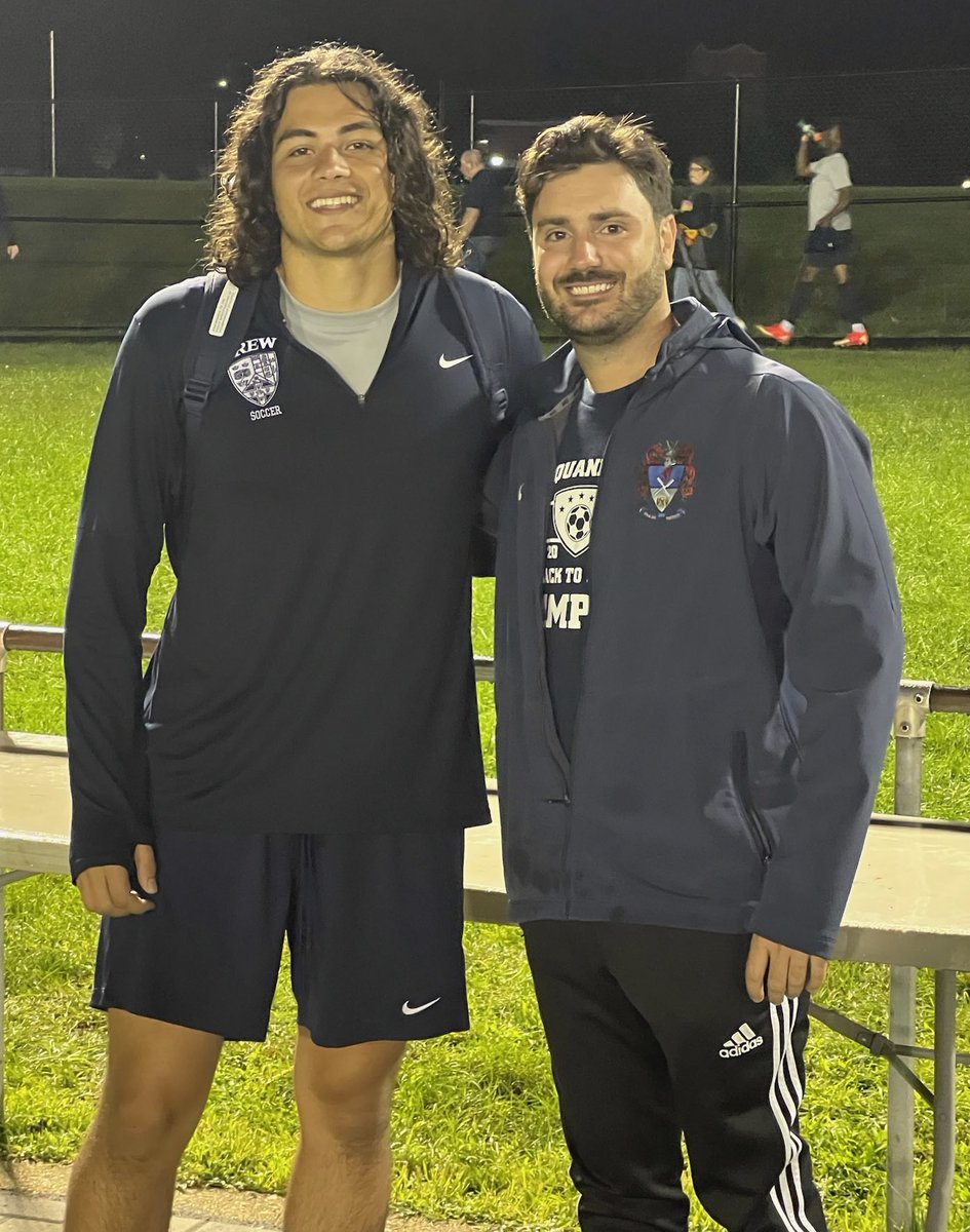 Got to hang with Pequannock soccer alum Nick Klein after his scrimmage tonight at Drew. Came up with this guy from the freshman to Varsity ranks! And now he’s making a name for himself at the next level. Making <a href="/MrZummo7/">Mr. Zummo</a>, myself and the whole program very proud!! <a href="/AthleticsPTHS/">PTHS Athletics</a>