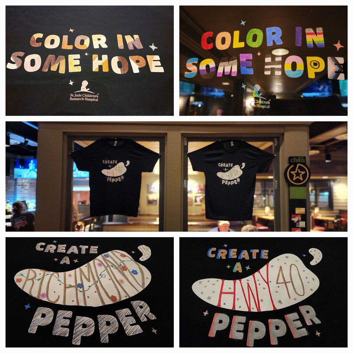 "🌟 Join us in supporting St. Jude Children's Hospital! Create-A-Pepper starts soon! We are ready to make a difference in Richmond and every donation counts!!! #createapepper #chilislove 🫶✨🌶️
