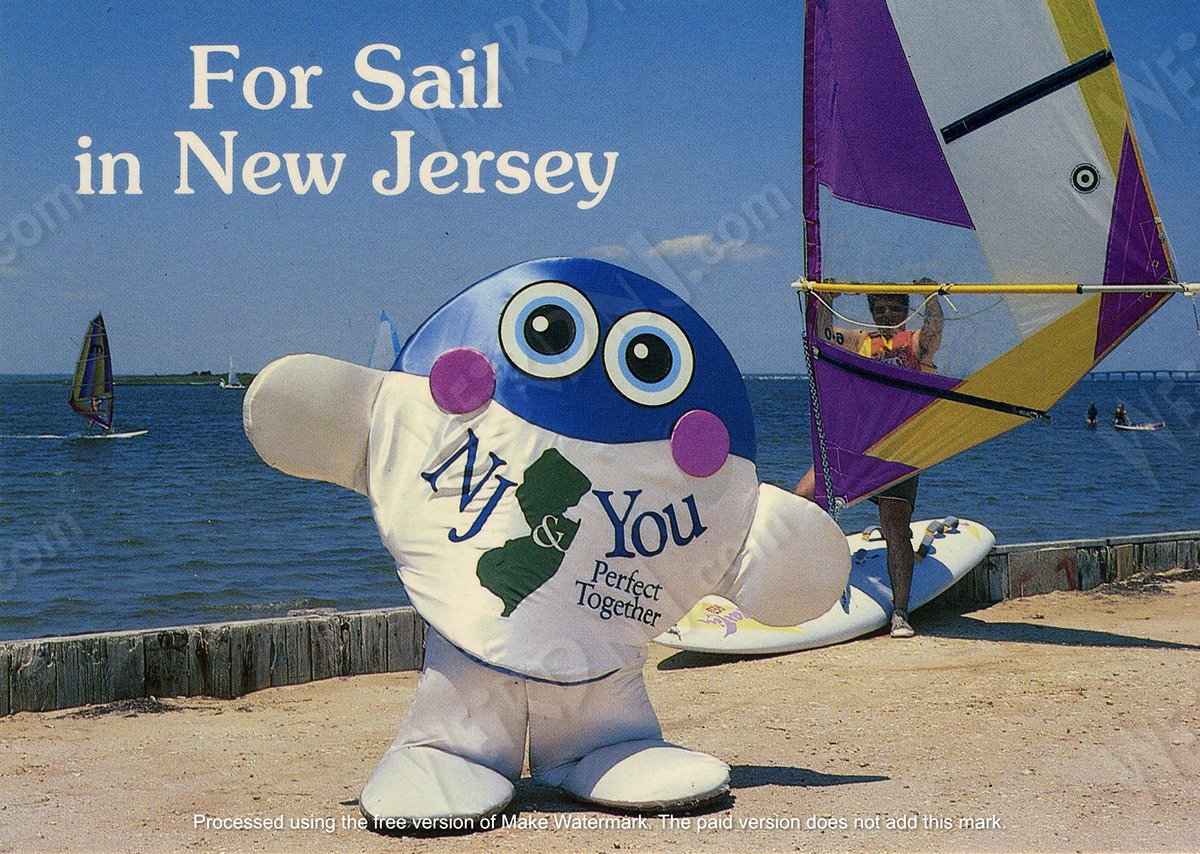 weirdnj's tweet photo. Do you remember “Perfy”? #Perfy was New Jersey’s state mascot back in the 1980s when Thomas Kean was governor and our official slogan was, “New Jersey and you – perfect together.” https://t.co/gO1q61JXjQ