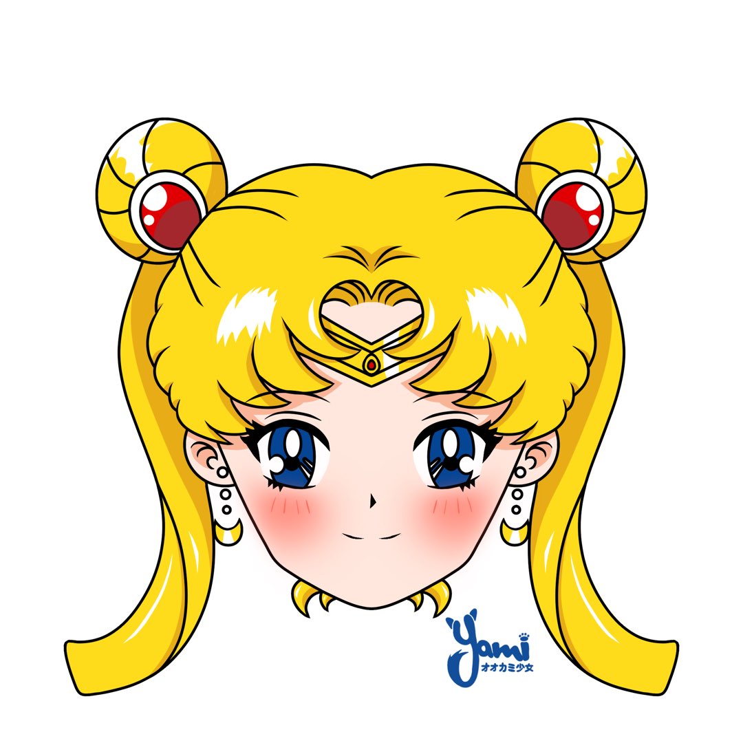YamiTheGolden's tweet photo. Serena Icon - Sailor Moon (Anime) Fanart #art #sailormoonfanart #anime #serenasailormoon #draw #procreate https://t.co/P4ym8Pi0ls