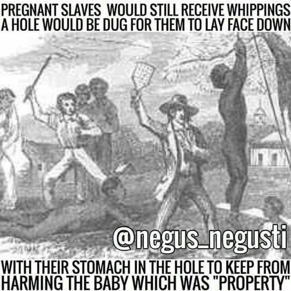 During slavery. No one no one was spear brutality. The brutalized pregnant woman, they rape, boys and girl, they rape men and women. Slavery was the worst crime against humanity. We will never forget it.#BlackTwitter.#PanAfrican.#BlackAugust .