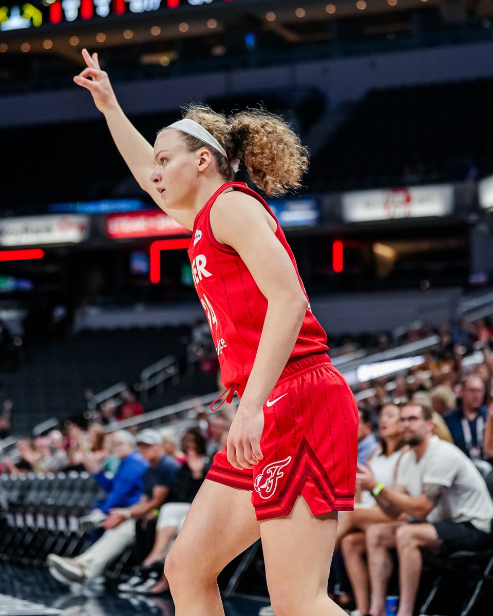 Grace Berger stuffed the stat sheet off the bench tonight. 🙌 14 PTS | 4 REB | 4 AST | 2 STL | 1 BLK