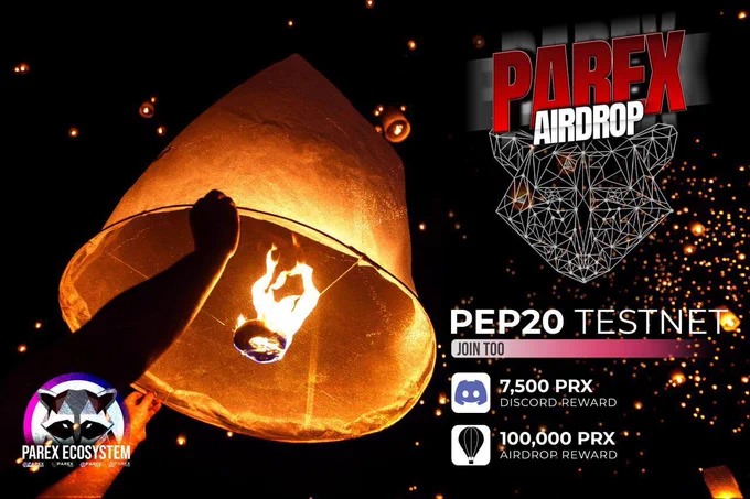 💥 2 Airdrop at once from @parexmarket ! Aprox. $30.000 in Testnet and $2.000 in Discord💰 🔗100.000 PRX Testnet Airdrop : medium.com/@parexmarket/p… 1️⃣All you need to do is join the Discord Channel in GLEAM IO link below! 🔗7.500 PRX Discord Airdrop : gleam.io/dn2hk/parex-pr…