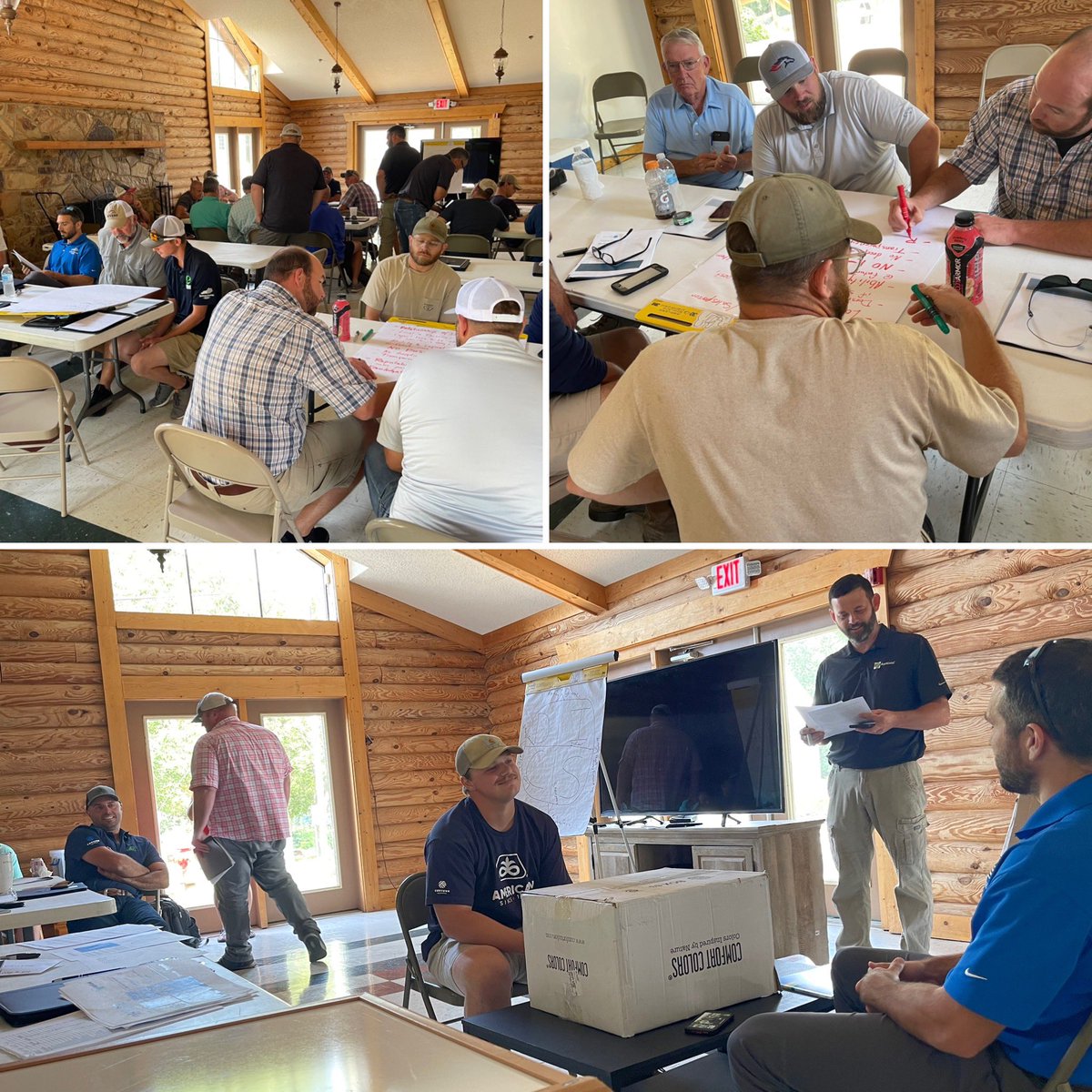 Sure been a busy couple of weeks with Kentucky American Seed and Patriot Ag. From packed class rooms and field days to field walking and sales kickoff meeting we are off to the races! 🐎 #agronomy1st #KAS #PatriotAg #growing