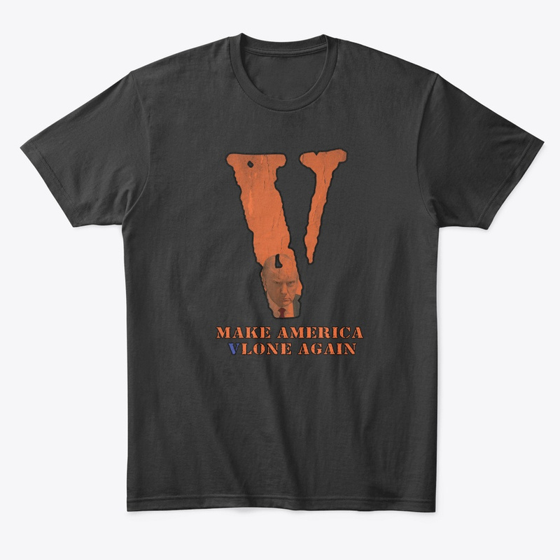 JasonSeahorn's tweet photo. GET YOUR LIMITED EDITION VLONE TRUMP SHIRTS!!! #TrumpMugShot 
https://t.co/JPqbcEJjij https://t.co/kmdtknXMyg