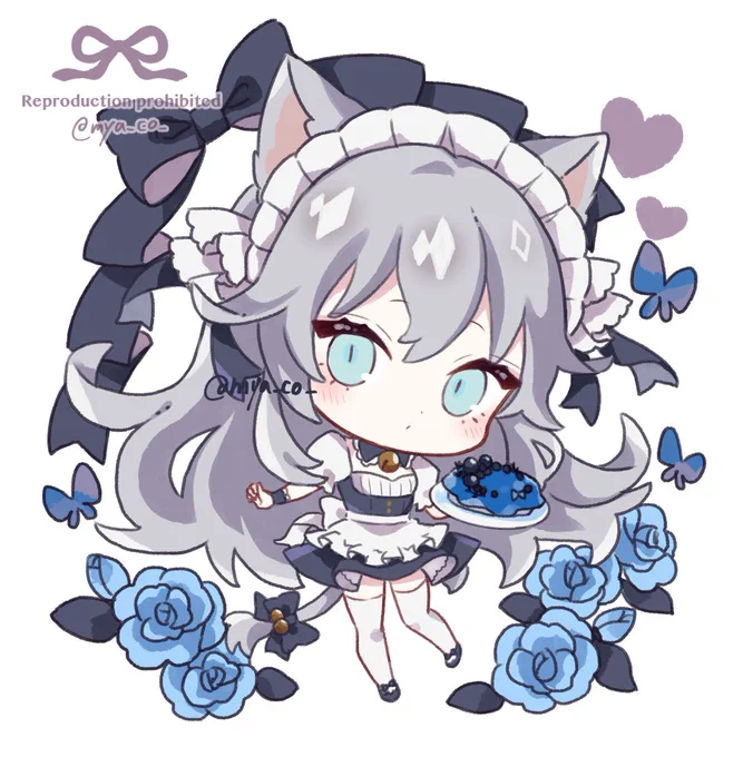 白銀ノエルさん初めまして、イラストレーターのみゃーこと申します。等身からSDイラストまで、リボンやフリルをあしらった、かわいいイラストを得意としています。もし求めるイメージと合いましたら、是非お声がけいただけますと幸いです。よろしくお願いいたします! 