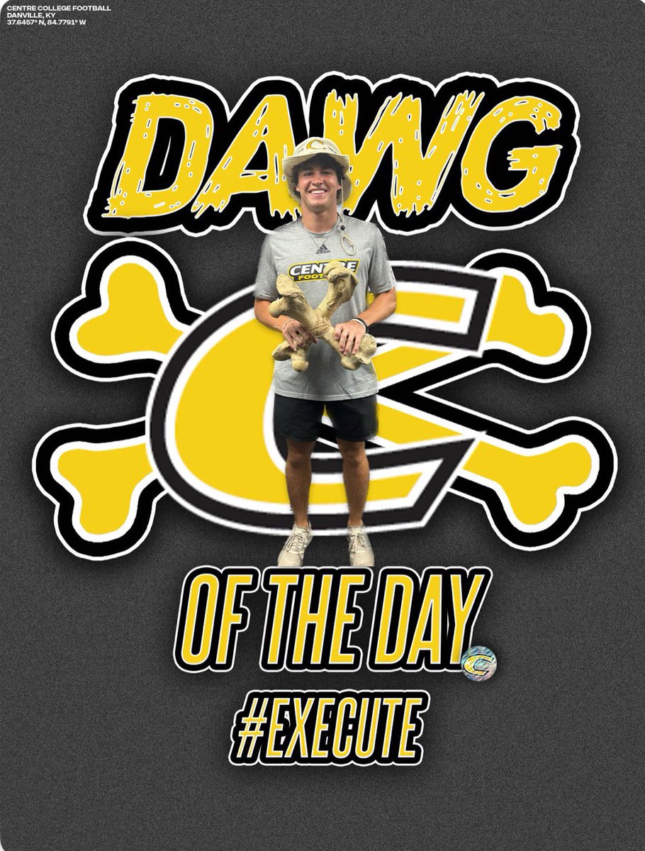 Safety Ryan Combs was our DotD yesterday! #PEV #Execute