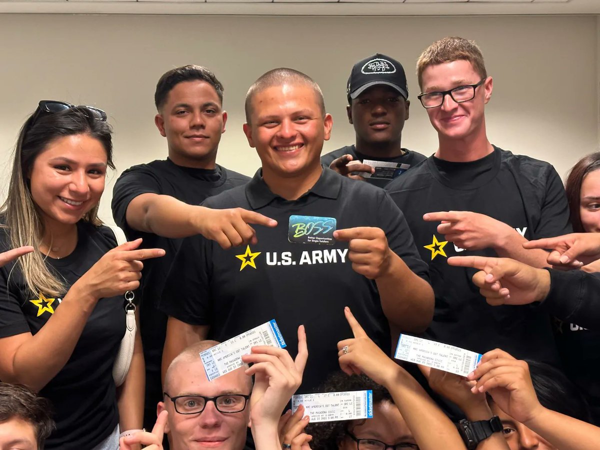 BOSSFortIrwin's tweet image. Yesterday, Fort Irwin BOSS had the unique opportunity to attend a live taping of America's Got Talent ! Keep an eye on the discord for more unique and fun opportunities!!
discord.gg/Ra4ztBua