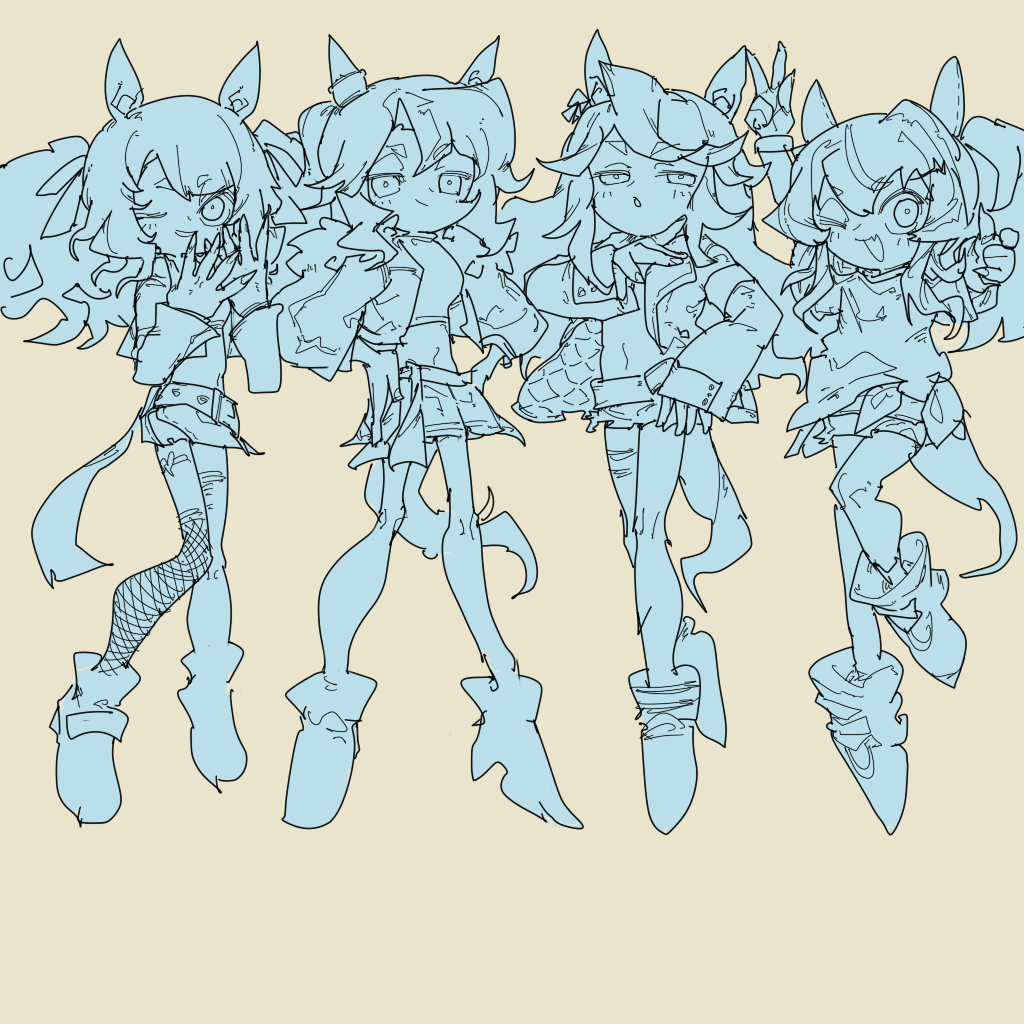 メジロパーマー(ウマ娘) ,トーセンジョーダン 「」|ちぐ齒莖ダサわやかのイラスト