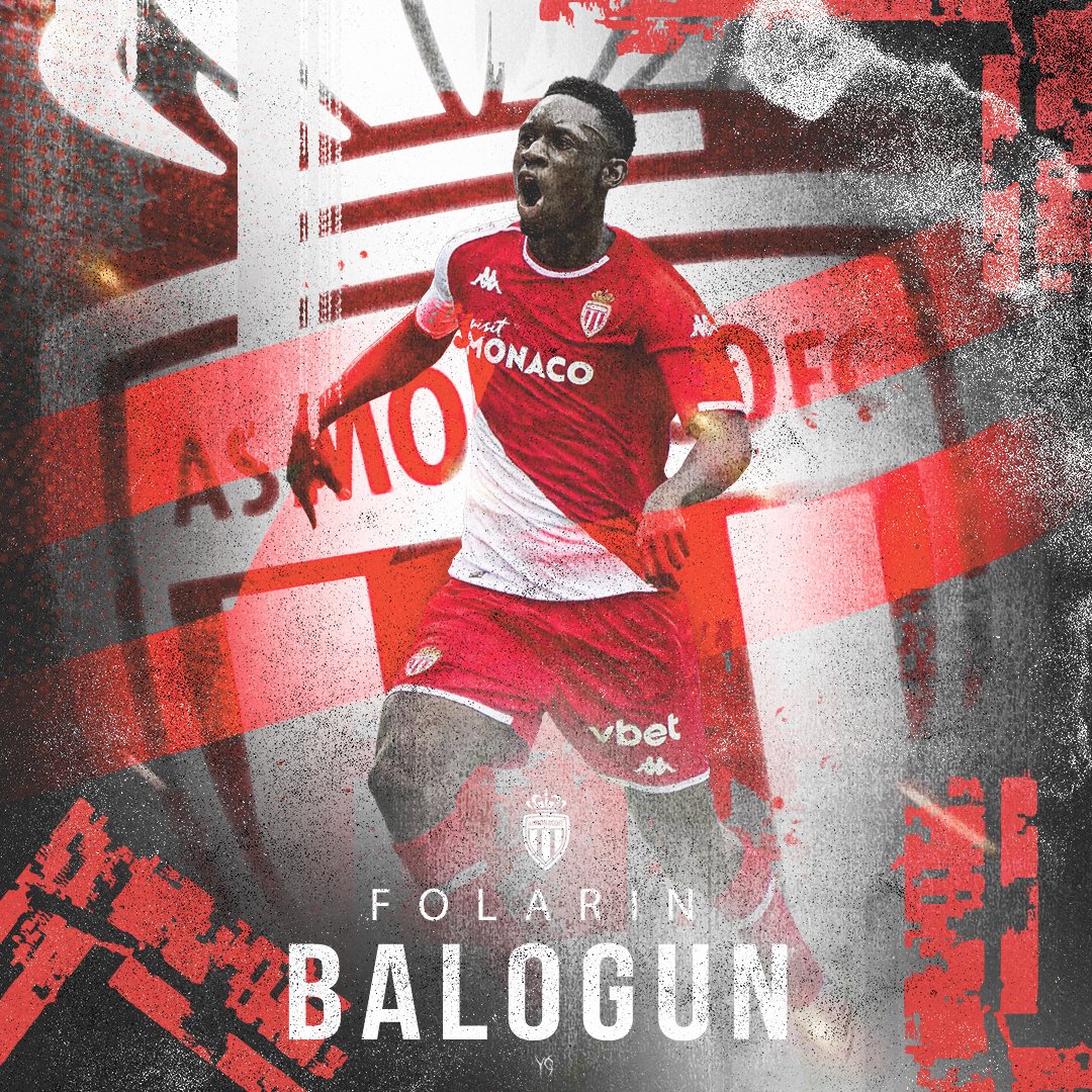 yannickgazzola's tweet photo. What if... @balogun ➡️ @AS_Monaco  🔴⚪️ #DagheMunegu #footballdesign https://t.co/F6ad089cTH