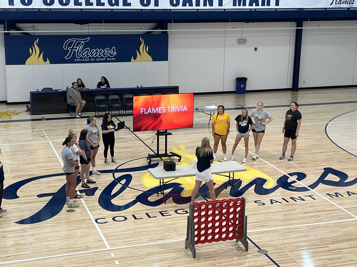 csm_soccer's tweet photo. @marissa_ring30 and @KatalinaPetak representing at the @CSM_Flames  pep rally! https://t.co/d0XbbC0WqJ