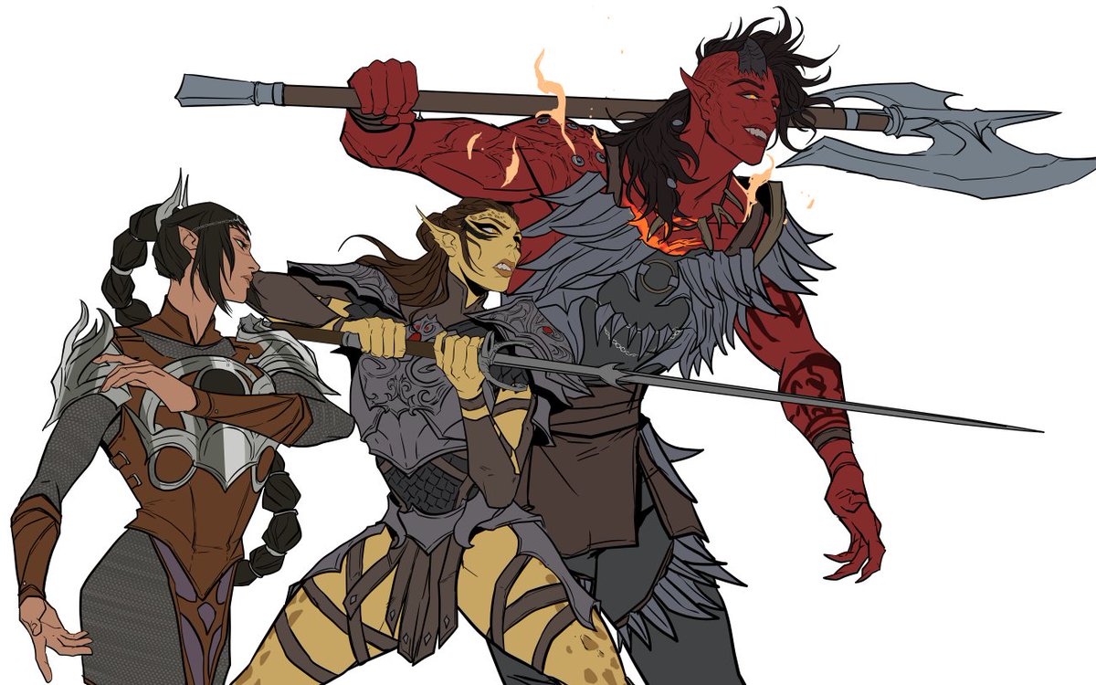 I love my murder wives #BaldursGate3