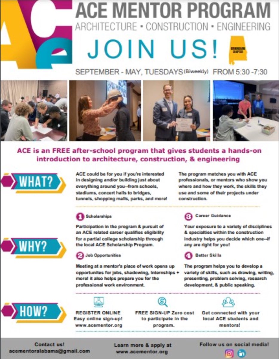 ghsrockets's tweet image. Interested in architecture, construction, or engineering? This after school program could help you learn skills needed for these careers! Check it out! #hailthedale #letsgorockets #CTE