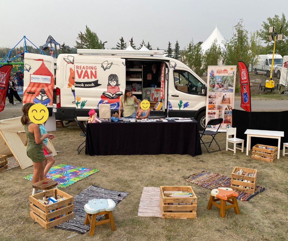 ChildResearchGr's tweet photo. Spotted us at GlobalFest yet? Catch us in the Kidz Zone with Little Red Reading House, sharing books and research insights! 📚 Drop by tonight or this Saturday (Aug 26), then grab some mini donuts and stay for the stunning fireworks display! 🎇🎉 https://t.co/f5YQCZRsLv