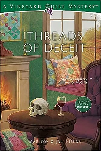 It's #Crafternoon Thursday! Our featured series is theVineyard Quilt series by Mae Fox. Julie Ellis gets caught up in a murder investigation. cozymystery.com/authors/mae-fo…