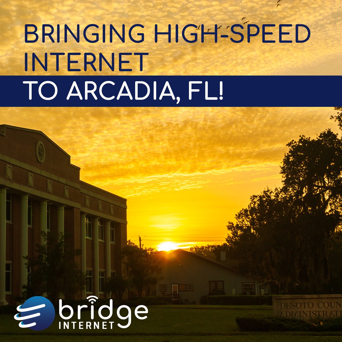 🚀 Seeking high-speed internet in Arcadia, FL?

Discover Bridge Internet, your gateway to digital bliss!

Buffering and slow downloads are now a thing of the past.

Stream, game, and connect effortlessly with our lightning-fast speeds.

📱 800-555-5538

bridgeinternet.com/arcadia-florid…