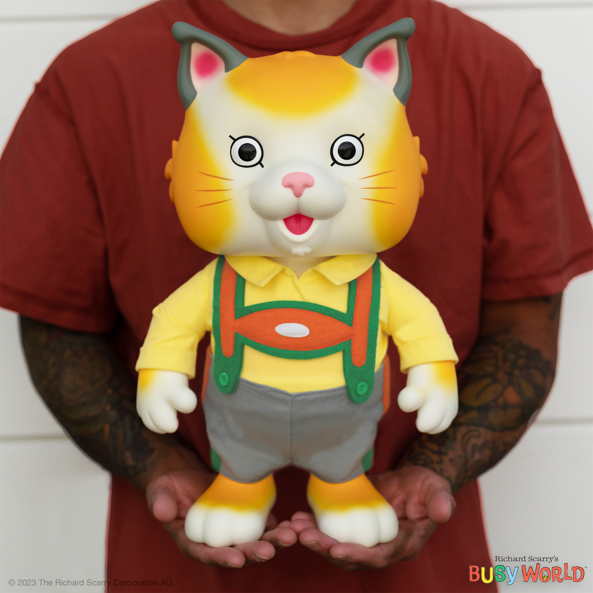 super7store's tweet image. ⚠️ GIVEAWAY! For a chance to WIN a Richard Scarry SuperSize Vinyl Huckle Cat!
1. Must be following us @super7store 
2. Like AND RT this post
3. Comment with your favorite Richard Scarry character!
*Winner will be contacted via AM #Super7 #Super7Giveaway