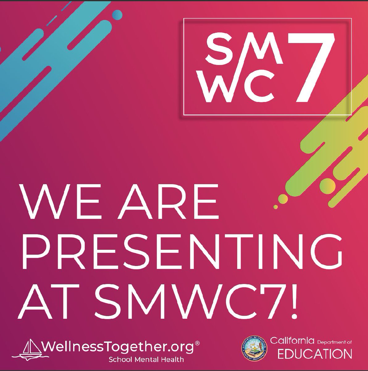 In two weeks, on behalf of the @R2BehaviorTeam , I will be presenting virtually at the Student Mental Wellness Conference @well2gether ! I will be discussing @RichlandTwo #YOUTWO SEW Initiative. So excited for our team and district! @sadamsmoore @Dr_Suber4 #SMWC7