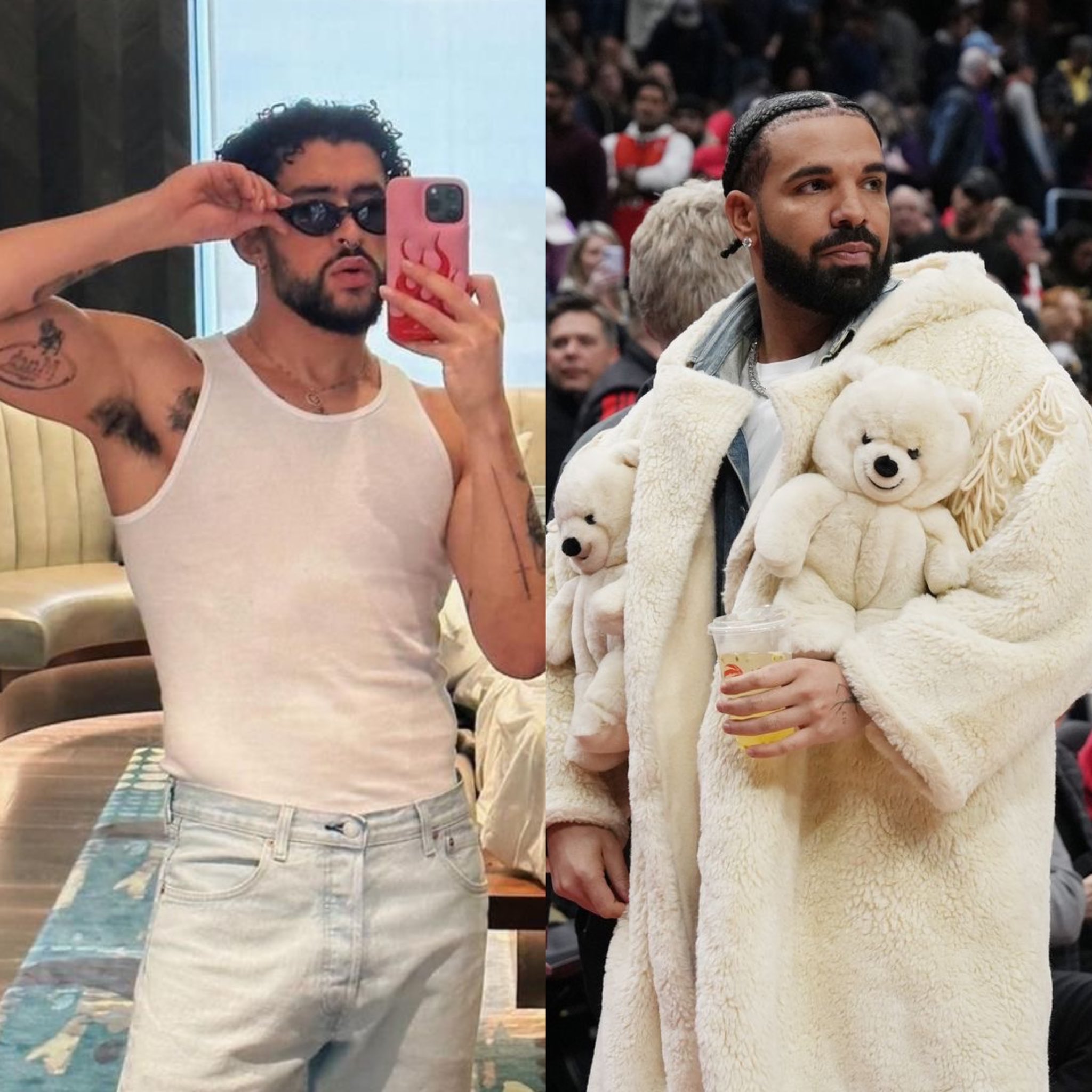 drake teddy bear coat