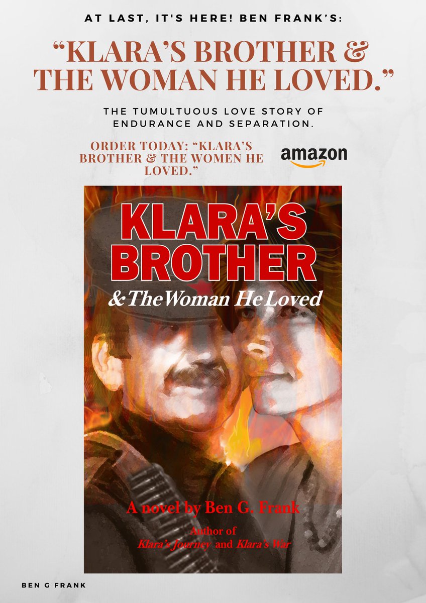 BenGFrank's tweet photo. Wagner chief, #Prigozhin  was assassinated, U.S. officials said, according to WSJ. Read the tory of a Jewish  Commissar during  Red terror. "Klara’s Brother and the Woman He Loved. ""https://t.co/bxVxGJ99ou ,#Putin #Prigozhindeath  . #Amazon 
#RussiaUkraineWar.#Kremlin. https://t.co/u1nr34BhWf