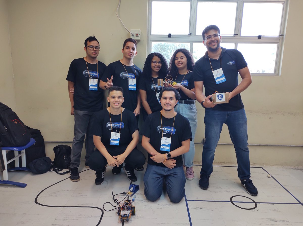 computacaoufpa's tweet image. Hoje, na Feira de Profissões ICEN 2023, apresentamos a Faculdade de Computação a um público diversificado. Nosso foco: compartilhar expertise com futuras gerações, instigando interesse nos cursos de Ciência da Computação e Sistemas de Informação da FACOMP

#ufpa #icen #computacao