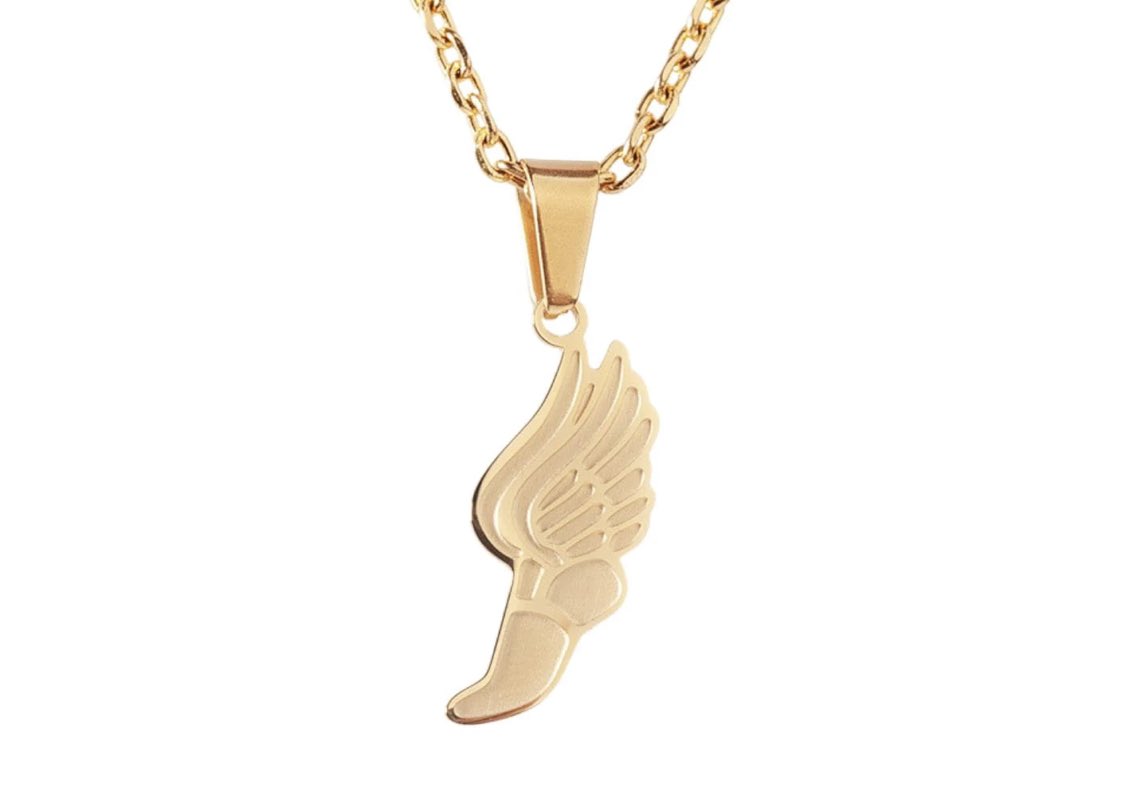 On your marks…get set……GO!!! #track #trackstar #wingedfoot #run #crosscountry #xcountry #running #wings #flowx #flowxjewelry #race