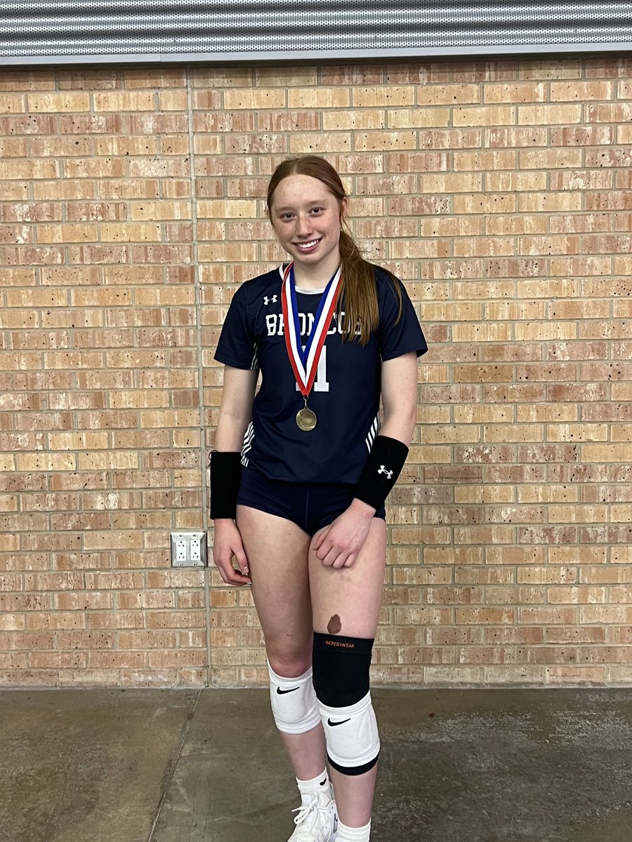 3rd place this past weekend, fought hard the whole time in the Allen Varsity Tournament! 🥉

I am so grateful to have received the All-Tournament Team award for this tourney! Let’s go Broncos!!!🐴🤙🏼

<a href="/VBallrecruiter/">Kara Hill</a> <a href="/vballphil/">Christine Phillips</a> <a href="/CoachSamWol23/">Sam Wolinski</a> <a href="/Jennabanz/">Jenna Banz</a> <a href="/arete_athletics/">Areté Athletics</a>