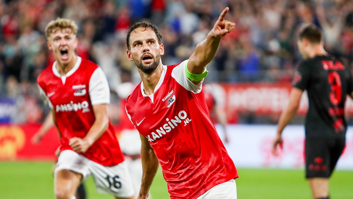 vandaaginside's tweet photo. SAMENVATTING: AZ - SK Brann (play-offs Conference League) https://t.co/Kz90LK73Ej #vandaaginside #azbra #UECL https://t.co/bP4mAW1Vfy