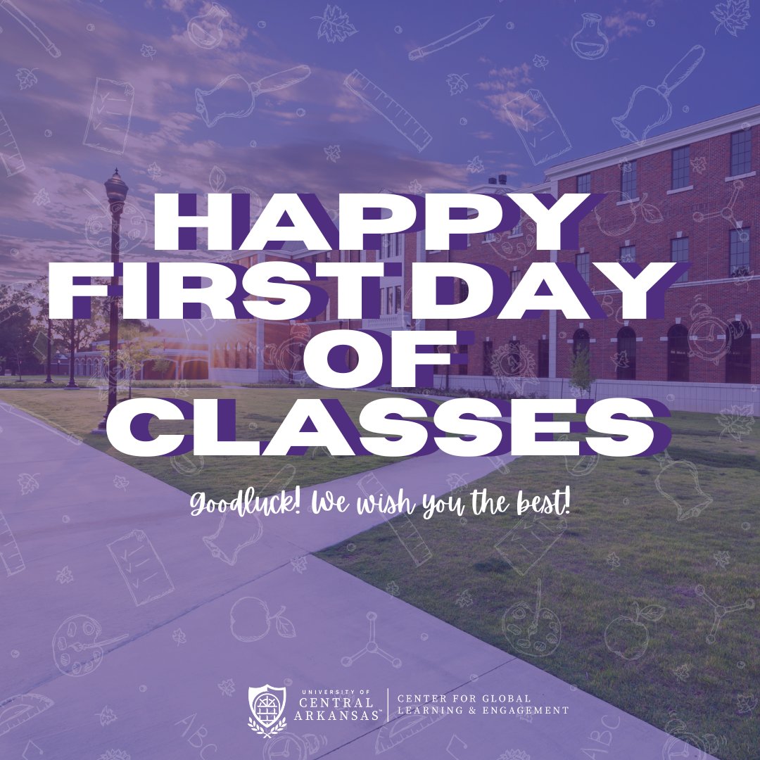 Happy first day of classes!

We wish you the very best this semester!