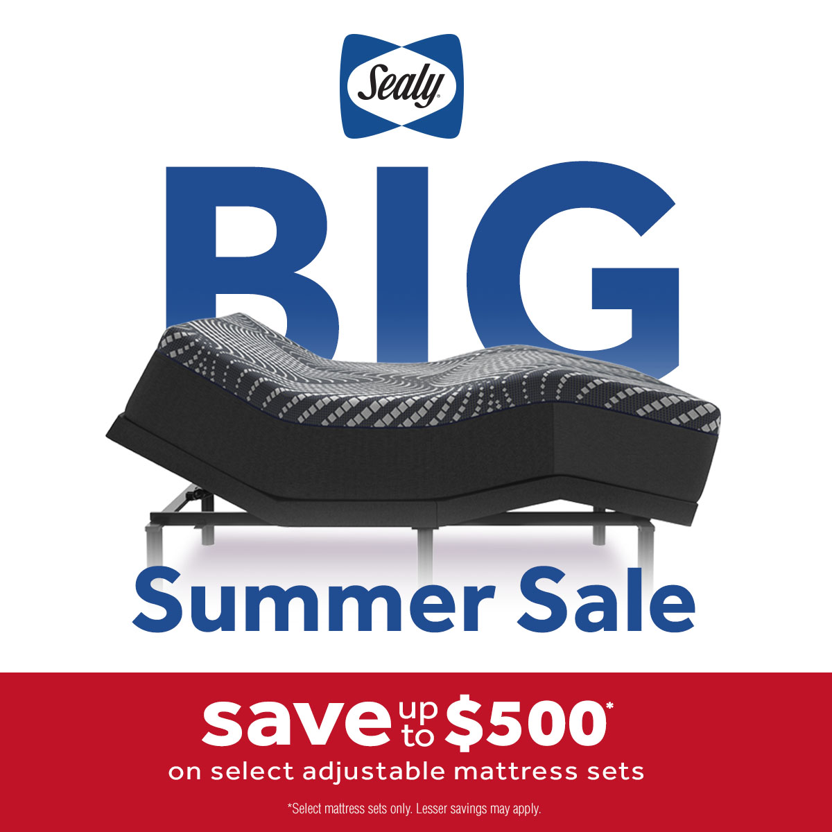 denvermattress's tweet image. 🚨 BIG sale alert! 🚨 For a limited time, save up to $500 on select @Sealy adjustable mattress sets during the #LaborDayEvent. Shop this incredible deal today: bit.ly/2LwYu41 #freeshipping