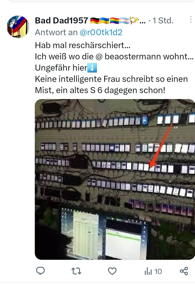 beaostermann's tweet photo. So sieht das übrigens aus, wenn dich "die Guten" retweeten und der bubble zum Abschuss freigeben. Sie schüchtern ein und bedrohen.
#Twitterstasi #nazigen #Gewalt #Demokratie #Rechtsstaat https://t.co/mpC4W6cpk8