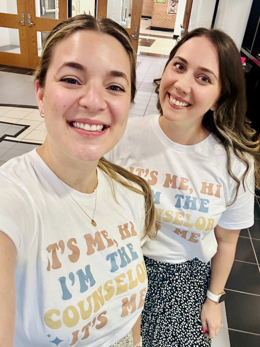 In our Hopewell Era!✨ So excited to be the new school counselor at <a href="/HopewellES/">Hopewell Elementary School</a> and to have <a href="/Cait_Mast/">Cait Mastrangelo</a> as my <a href="/BearTavernES/">Bear Tavern E.S.</a> counterpart while we embark on this new journey! 👋🏻✨