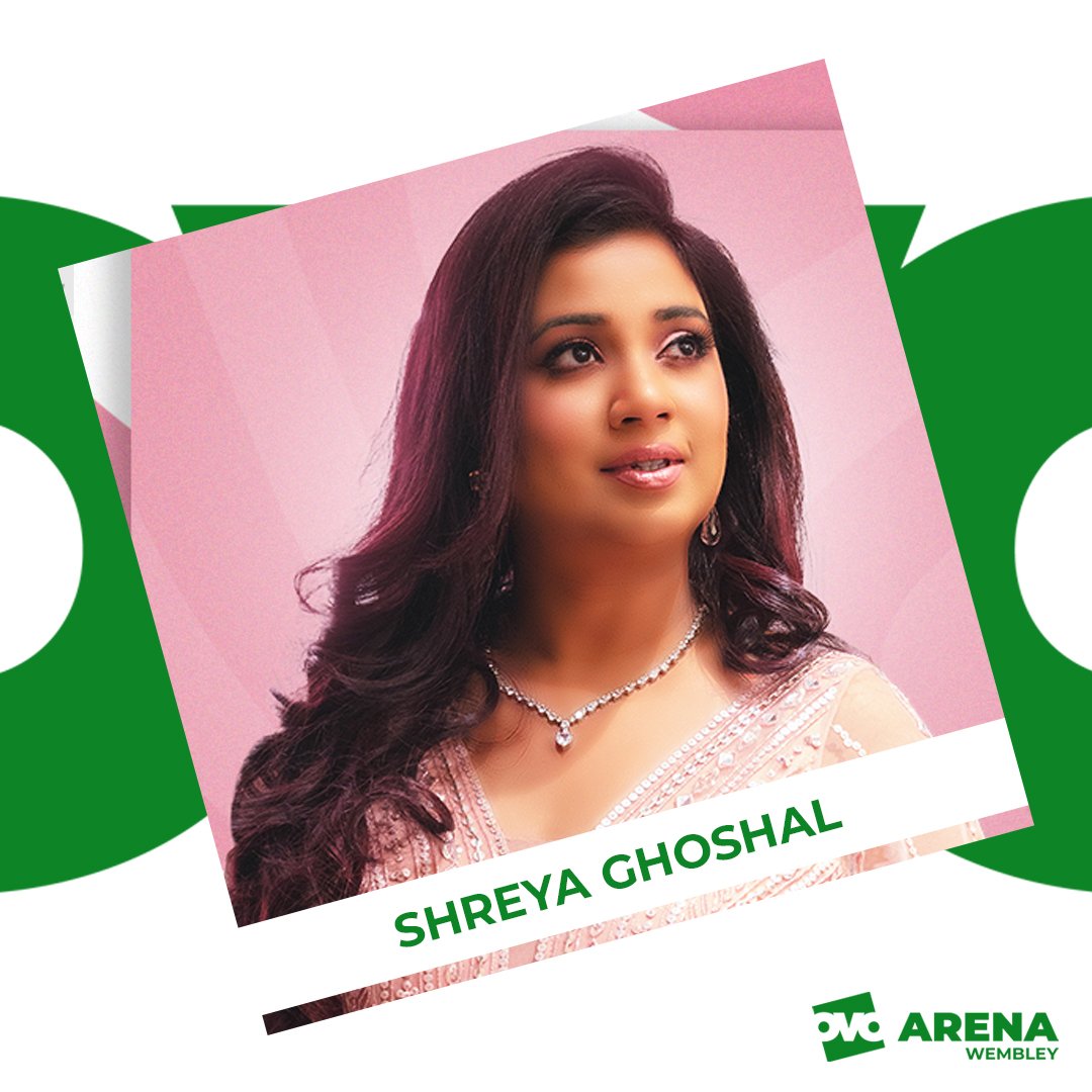 🆕 <a href="/shreyaghoshal/">Shreya Ghoshal</a> will delight her fans as she brings the #AllHeartsTour to <a href="/OVOArena/">OVO Arena Wembley</a> Wembley.

Grab your tickets here 🎟️⬇️
bit.ly/OVOSHREYAGHOSH…

#ShreyaGhoshal #London