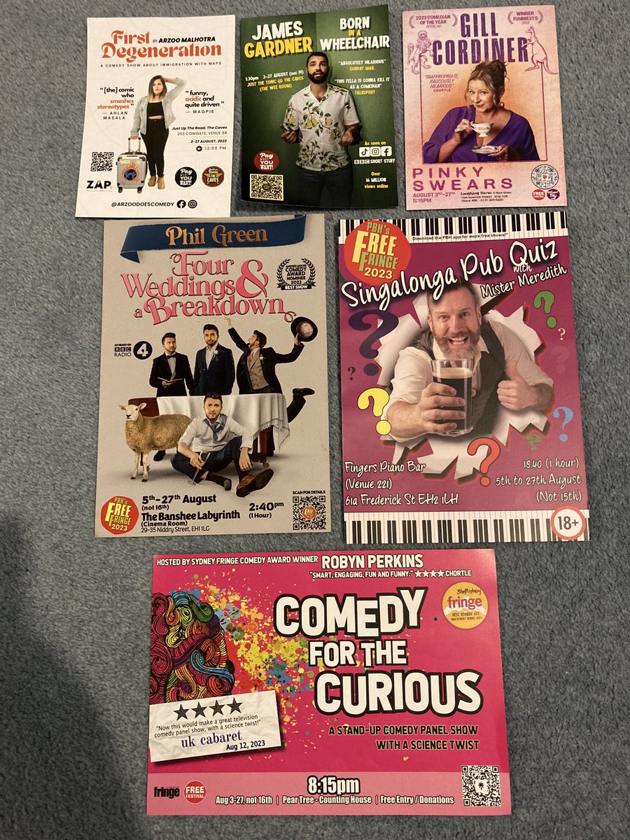 Robin ❄️ (@robinwritesmith) on Twitter photo Day 4 #edfringe
Arzoo Malhotra <a href="/arzoodoescomedy/">Arzoo Malhotra</a>
James Gardner
Phil Green <a href="/philgreencomedy/">Phil Green</a>
Gill Cordiner <a href="/GillTerrier/">gill cordiner comedian</a>
Singalong Pub Quiz
Robyn Perkins Comedy for the Curious <a href="/robynHperkins/">robyn perkins</a> <a href="/TheFreeFringe/">PBH's Free Fringe</a> <a href="/freefringefest/">FreeFringeFest</a> @Justthetonic <a href="/edfringe/">Edinburgh Festival Fringe</a> #edfringe
Great shows! Day 4 #edfringe
Arzoo Malhotra <a href="/arzoodoescomedy/">Arzoo Malhotra</a>
James Gardner
Phil Green <a href="/philgreencomedy/">Phil Green</a>
Gill Cordiner <a href="/GillTerrier/">gill cordiner comedian</a>
Singalong Pub Quiz
Robyn Perkins Comedy for the Curious <a href="/robynHperkins/">robyn perkins</a> <a href="/TheFreeFringe/">PBH's Free Fringe</a> <a href="/freefringefest/">FreeFringeFest</a> @Justthetonic <a href="/edfringe/">Edinburgh Festival Fringe</a> #edfringe
Great shows!