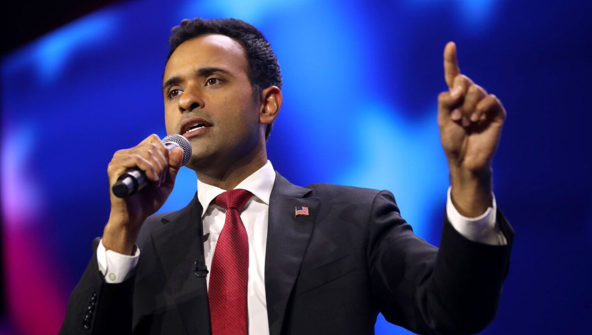 TheBabylonBee's tweet photo. Vivek's Foreign Policy Experience Questioned As He's Never Bombed A Brown Person Before https://t.co/uxCU5Dhsdl https://t.co/mPxNE6fn7m