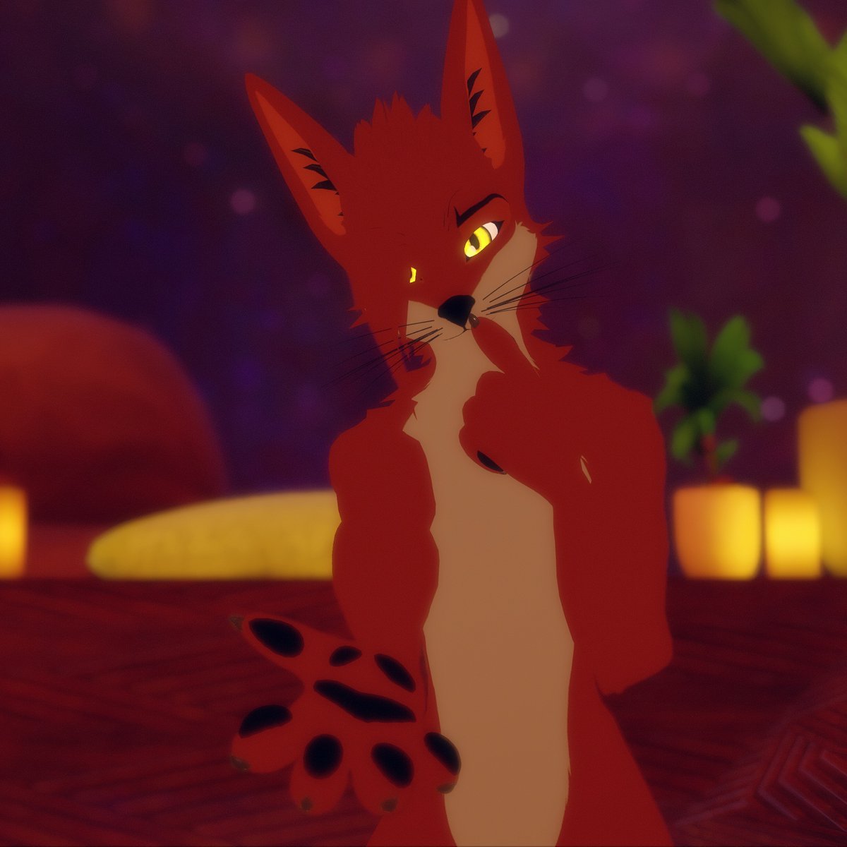DDoubleDee_'s tweet photo. Do you think I'm... foxxy?? 🤭

#VRC #furry #vrcphotography #furrycommunity #VRChatワールド紹介 #vrcfurry #furries #furryfandom #vrcavatar #fnaf #foxyfnaf #furryvr #photography #VRChatPhotography #vrchat https://t.co/UJzEjdg7G8
