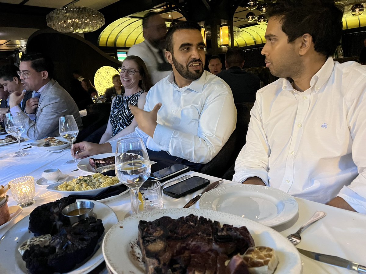 Congratulations to <a href="/asmazing93/">Asma AlNajjar</a> <a href="/Dr_IbraOmar/">Ibrahim Alomar</a> <a href="/hindalmuhaya94/">Hend K. Almuhaya | هند المحيا</a> <a href="/KFSHRC/">مستشفى الملك فيصل التخصصي ومركز الأبحاث</a> for their 3rd place finish <a href="/ASGEendoscopy/">ASGE GI Endoscopy</a> #goldenscope competition! Was great to welcome you to <a href="/NMGastro/">Northwestern Medicine Digestive Health Institute</a> and spend some time w/ @NMIntlHealth  <a href="/NM_IntEndo/">Northwestern Interventional Endoscopy</a> <a href="/trod918/">Terrance Rodrigues</a> <a href="/JonXiaMD/">Jonathan Xia</a> <a href="/1980MooreMD/">Christopher Moore, MD</a> <a href="/YucaSpice/">Andres Duarte-Rojo, MD, MS, PhD</a>