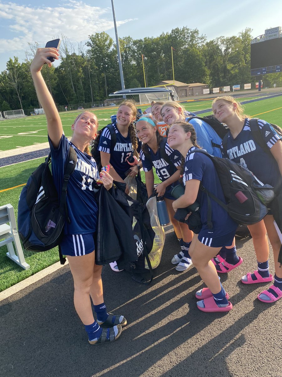 So proud of these girls!! ⚽️ 💙💛 #hornetpride