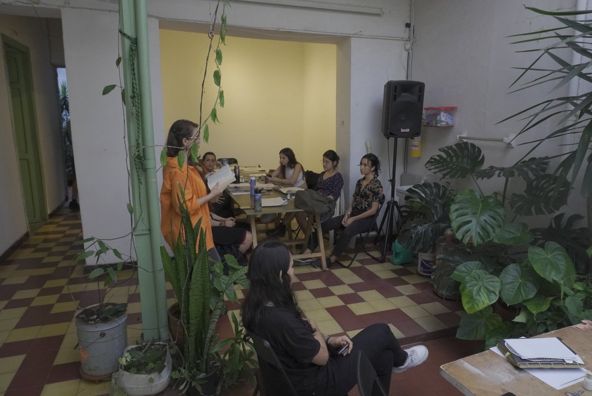 Hoy en el taller de Alquimia con tijeras