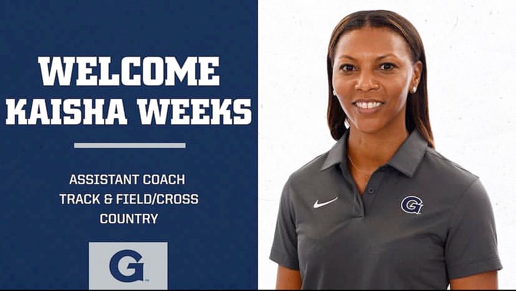 KaiRoyalty1's tweet photo. Grateful for the opportunity to join  this amazing staff and University. Proud to be a Hoya💙 @HoyasTrackXC https://t.co/nIqHJx0re4