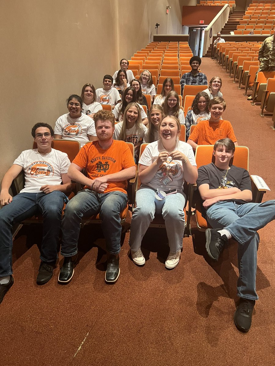 North Davidson High School Chorus tweet media